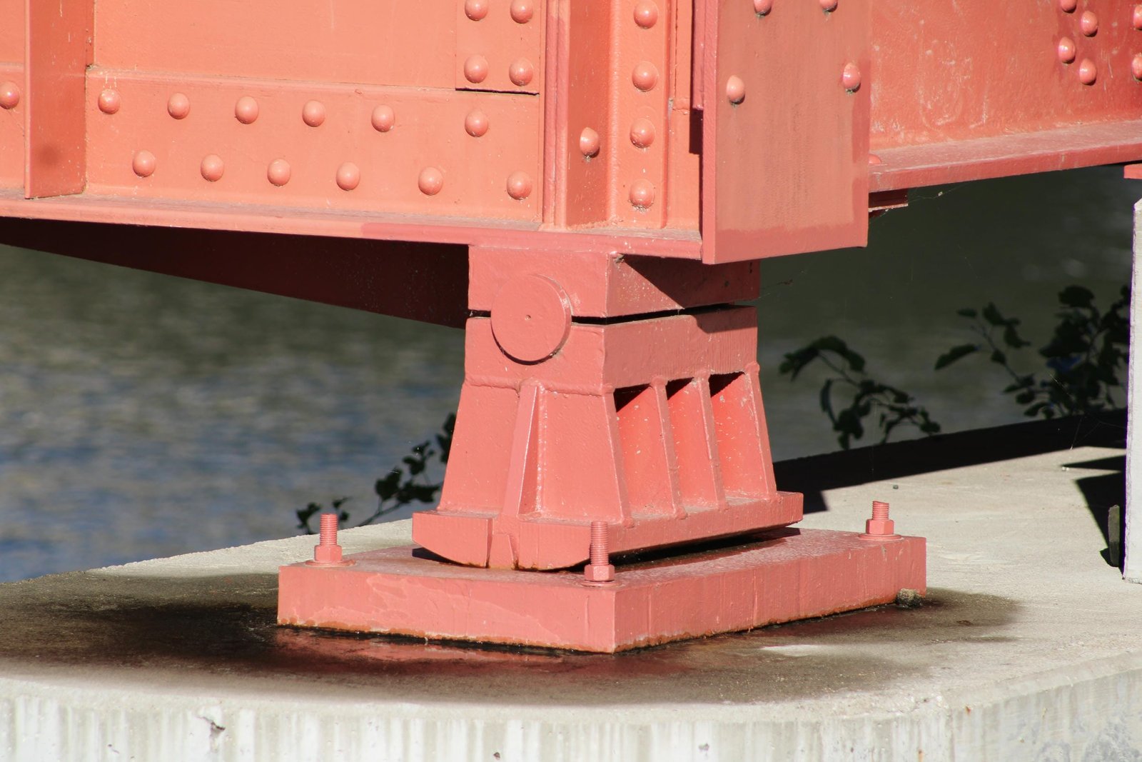 Bearing block, span #2